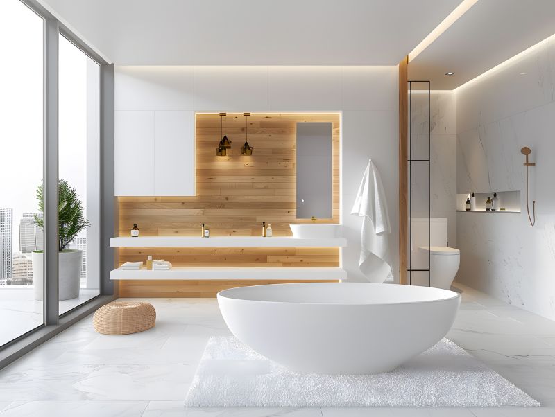 Spacious Bath Area