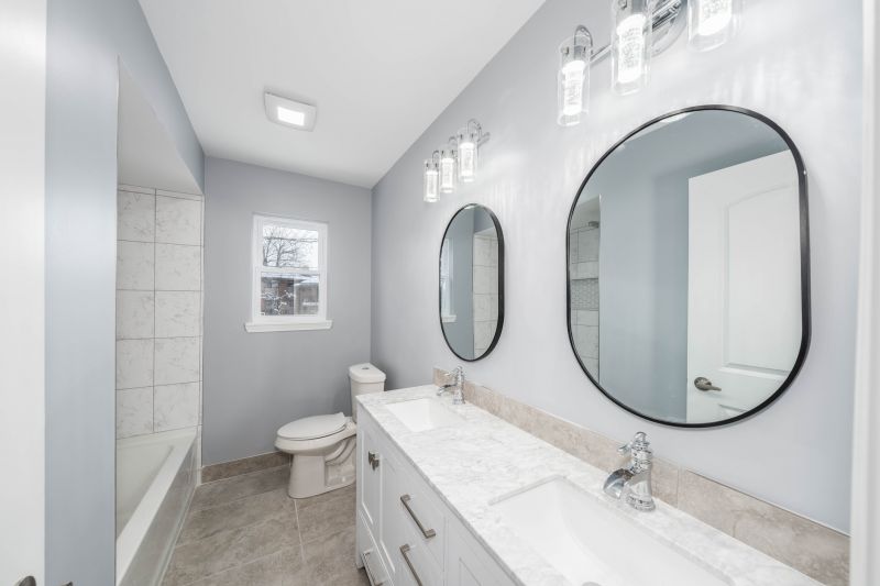 Contemporary Vanity and Fixtures